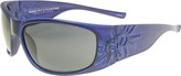 Thumbnail for your product : Black Flys Sonic 2 Floating Polarized Shield Sunglasses matte blue 65 mm