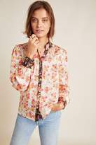 Thumbnail for your product : HEMANT AND NANDITA Fatima Floral Blouse