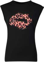Thumbnail for your product : boohoo Slogan Printed Drop Arm Vest