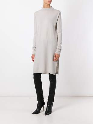 Rick Owens cashmere long length knitted top