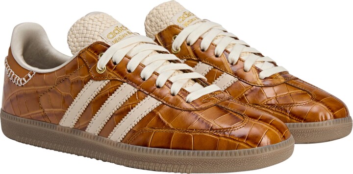 ADIDAS X WALES BONNER x Wales Bonner Gender Inclusive Samba Croc Embossed Leather Sneaker