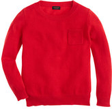 Thumbnail for your product : J.Crew Girls' cashmere tee
