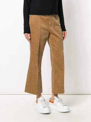 Marc Jacobs corduroy cropped trousers