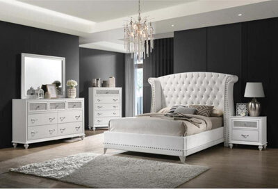 Kilwin Upholstered Platform 4 Piece Bedroom Set