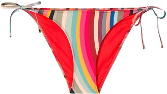 Paul Smith Swirl print tie-side bikini bottoms