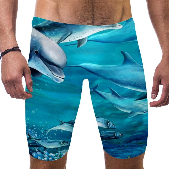 DAPHL Men's Dolphin Swim Jammers ShopStyle