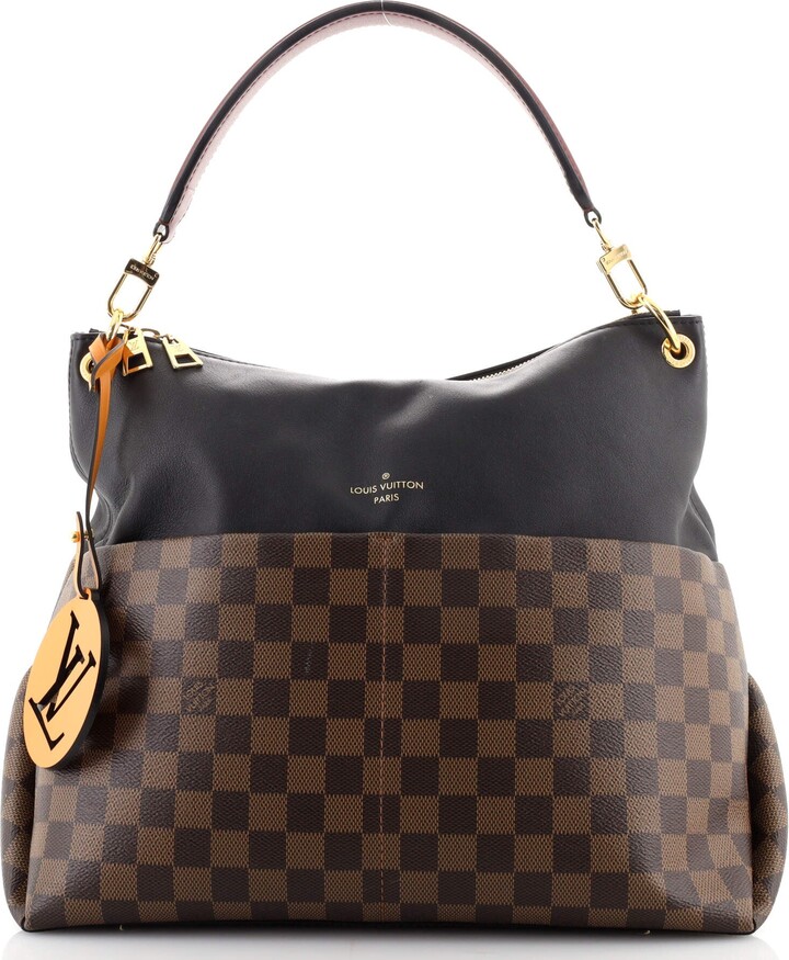 Louis Vuitton Maida Handbag Damier with Leather - ShopStyle Satchels & Top  Handle Bags