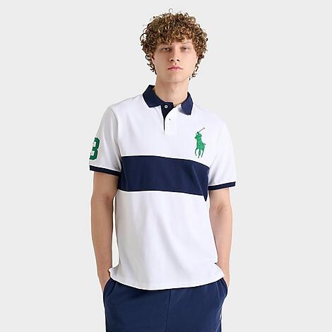 Men's Polo Ralph Lauren Big Pony Mesh Polo Shirt