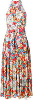 Diane Von Furstenberg floral halterneck dress