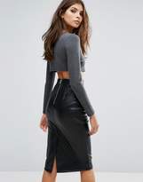 Thumbnail for your product : Love Long Sleeve Cropped Top