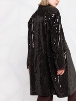 Thumbnail for your product : Junya Watanabe Sequin-Embellished Midi Coat