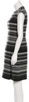 Thumbnail for your product : Akris Punto Wool Knee-Length Dress