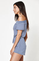 Thumbnail for your product : La Hearts Smocked Off-The-Shoulder Romper