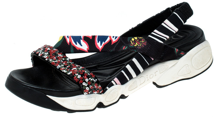 multi color sequin tennis shoes