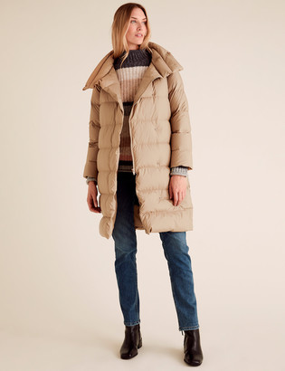 Marks and Spencer Feather & Down Duvet Puffer Coat
