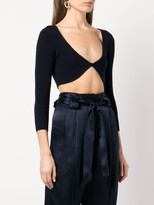 Thumbnail for your product : Mason by Michelle Mason Bralette Knit Top