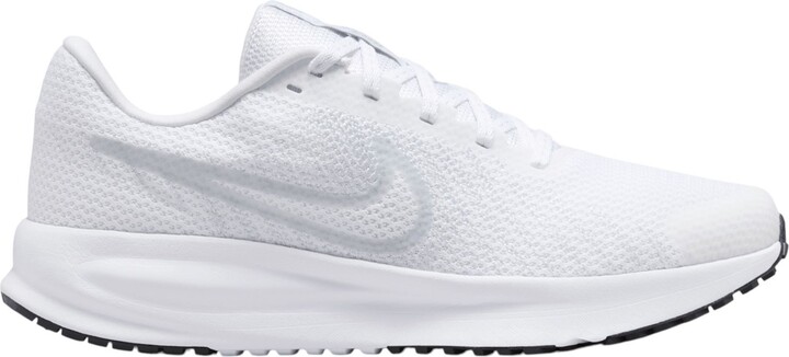 Nike Women's Run Defy Running Shoes, Size 7.5, White/Pure Platinum/Black