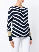 Thumbnail for your product : Fay chevron knit jumper
