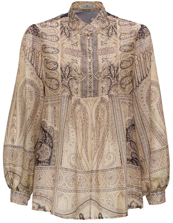 Etro Women's Long Sleeve Tops | Shop the world's largest 