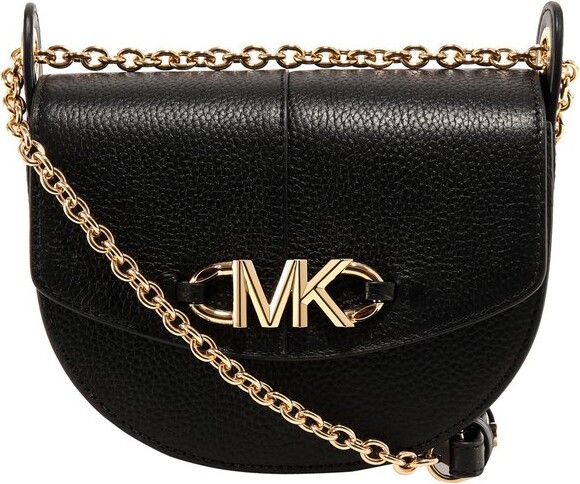 Michael Kors Leather Saddle Bag | ShopStyle
