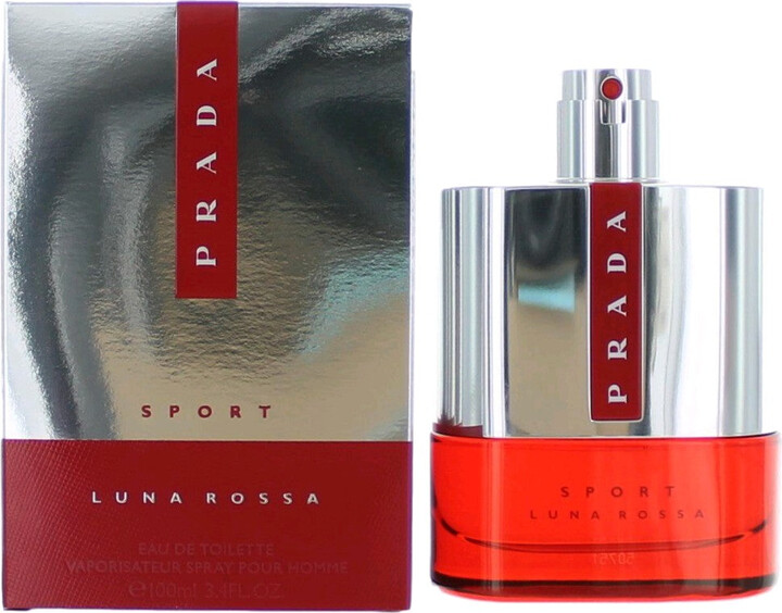 Pitbull 2pcs Prada Luna Rossa Sport by Prada, 3.4 oz Eau De Toilette Spray for Men