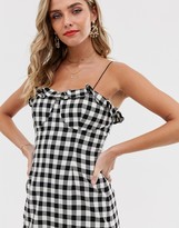 Thumbnail for your product : Finders Keepers Gigi check mini dress