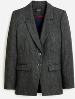 Thumbnail for your product : J.Crew Collection nipped-in blazer in pinstripe Italian wool blend with Lurex® metallic threads