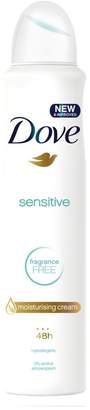 Dove Sensitive Anti-perspirant Deodorant Aerosol 250ml
