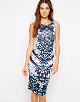 Thumbnail for your product : Lipsy Bodycon Dress in Floral Animal Print