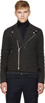 Thumbnail for your product : Sacai Gray Wool Layered Vest Jacket