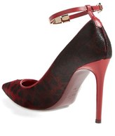 Thumbnail for your product : Valentino 'Rouge Absolute' Ankle Strap Pump (Women)