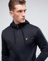 Thumbnail for your product : Lyle & Scott Hooded Tricot Sweatshirt Black