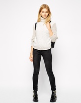 Thumbnail for your product : Ganni Roll Neck Jumper With Contrast Sleeves