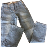 Thumbnail for your product : Chloé Blue Denim - Jeans Trousers