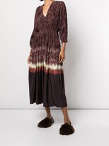 Thumbnail for your product : Altuzarra Barbarosa tie-dye silk dress