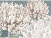 Thumbnail for your product : Graham & Brown Teal Bloom Canvas with Foil Print
