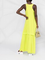 Thumbnail for your product : Twin-Set Sleeveless Pleated-Hem Dress