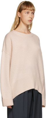 Arch4 Pink Cashmere Knightsbridge Crewneck Sweater