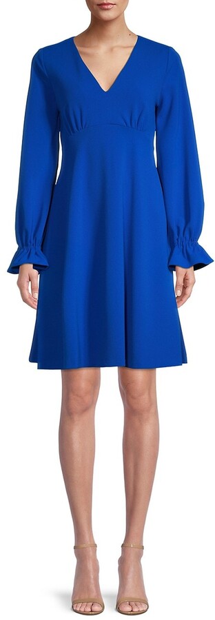 Calvin Klein Solid Midi Shirtdress - ShopStyle Day Dresses
