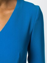 Thumbnail for your product : Talbot Runhof fitted V-neck dress