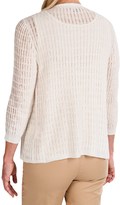 Thumbnail for your product : Lafayette 148 New York Botanico Cardigan Sweater - 3/4 Sleeve (For Women)