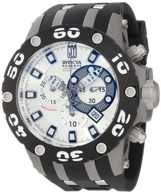Invicta Jason Taylor for Collection 12948 Reserve Chronograph Sunray Dial Black Polyurethane Watch