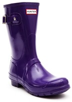 Thumbnail for your product : Hunter Wellies Original Short Gloss - Sovereign Purple