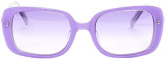 Courreges Purple Plastic Sunglasses