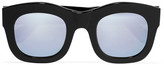 Thumbnail for your product : Illesteva Hamilton Square-frame Acetate Mirrored Sunglasses