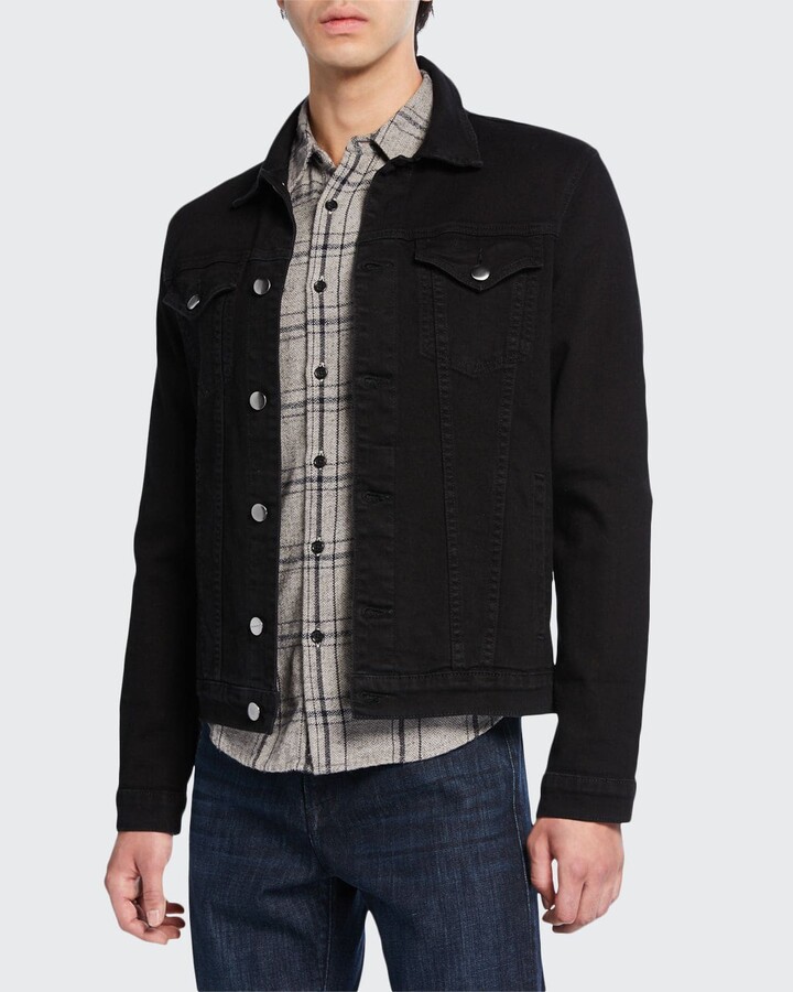 mens denim utility jacket