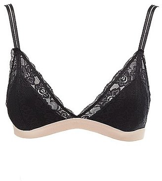 Charlotte Russe Floral Lace Triangle Bralette