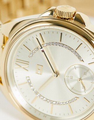 Tommy Hilfiger Ava bracelet watch in gold - ShopStyle