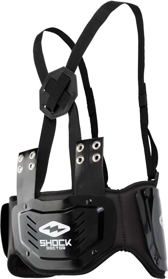 Shock Doctor Showtime Rib and Back Protector, Black
