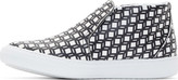 Thumbnail for your product : Pierre Hardy White Cube Slip-On Sneakers